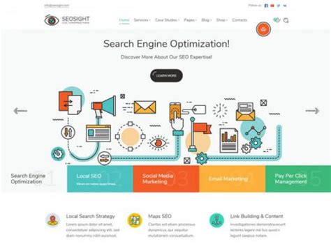 seosight|Seosight website theme template .